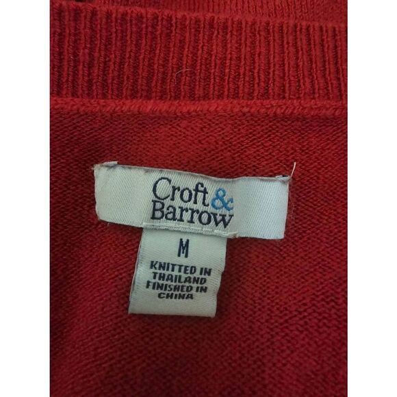 Croft & Barrow Maroon Sweater Size M - Picture 5 of 5